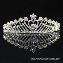 2017 Wholesale Princess Gold Crystal Crown